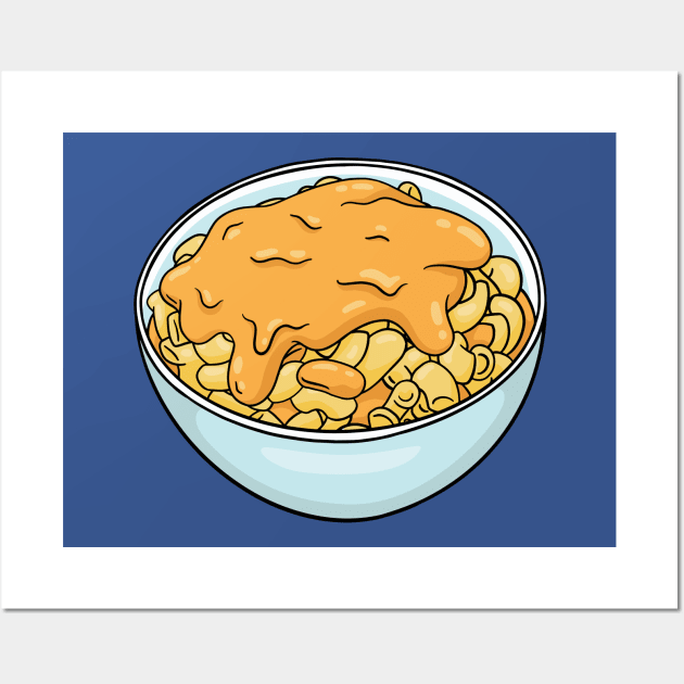 Mac and Cheese Drawing Wall Art by SLAG_Creative